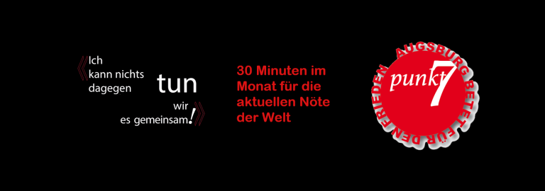 Ein Augsburger Gebet für den Frieden